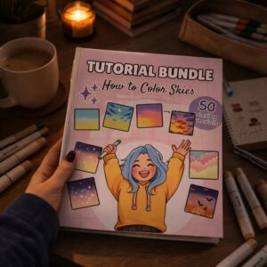 how to color skies