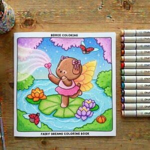 berrie coloring fairy dreams