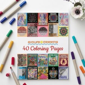 40 coloring pages