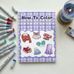 how to color clothes & accessories