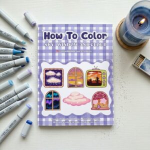 how to color sky, window & cloud