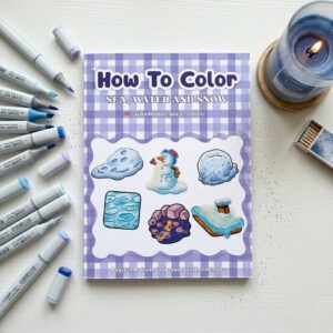 how to color see, water & snow