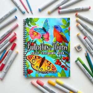 butterflies & flowers