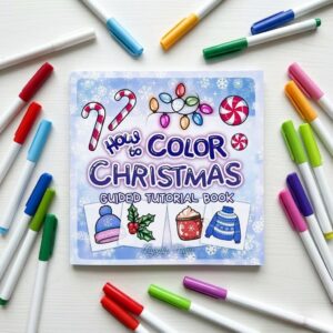 how to color christmas