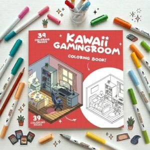 kawaii gaming room