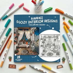 kawaii cozy interior design