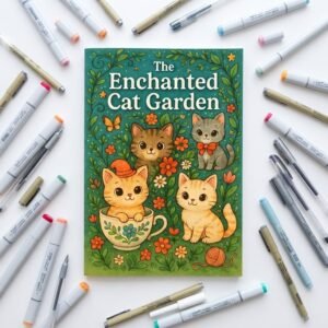 the enchanted cat garden